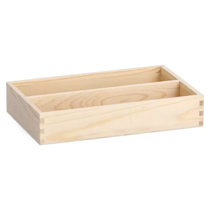 Zeller Present Tabletteinsatz S - L x B x H: 17 x 26,5 x 5 cm, Passend für: Stapelbox S
