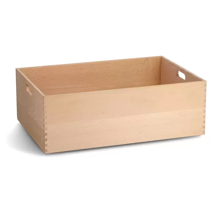 Zeller Present Aufbewahrungsbox - XL, L x B x H: 60 x 40 x 21 cm, Buche