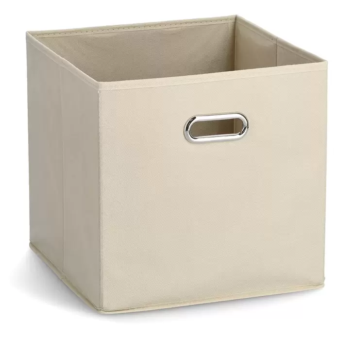 Zeller Present Klappbox - 32 x 32 x 32 cm, Beige