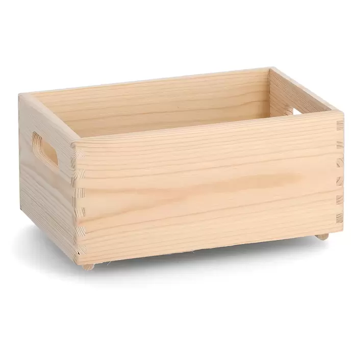 Zeller Present Aufbewahrungsbox - S, L x B x H: 30 x 20 x 15 cm, Nadelholz