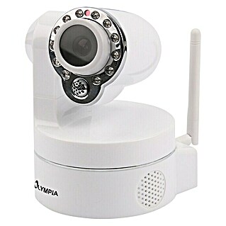 Olympia Protect/Pro Home IC kamera za video nadzor IC 720 P (Namijenjeno za: Bežični alarmni sustav Olympia Protect/ProHome serije, Rezolucija: 720 p HD, Kut gledanja: 300° (zakretni kut))