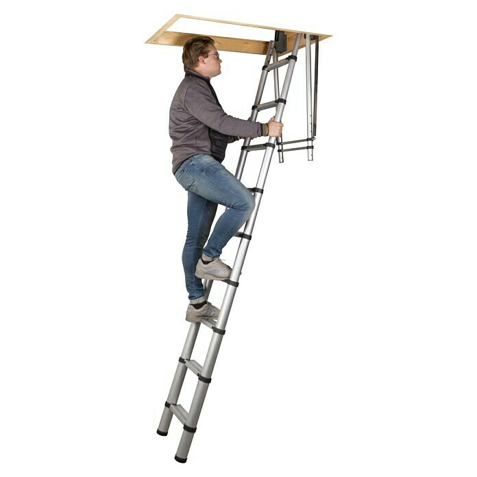 Batavia Escalera telescópica de altillo Batavia Giraffe (Anchura de la apertura del techo: 60 cm, Longitud de la apertura del techo: 90,5 cm) | BAUHAUS