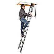 Batavia Escalera telescópica de altillo Batavia Giraffe (Anchura de la apertura del techo: 60 cm, Longitud de la apertura del techo: 90,5 cm) | BAUHAUS