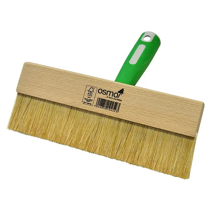 Osmo Fußbodenstreichbürste - Breite: 220 mm - Osmo Flächenstreicher mit Holzgriff und hellem Borstenbesatz, ideal für gleichmäßigen Farbauftrag auf Flächen.