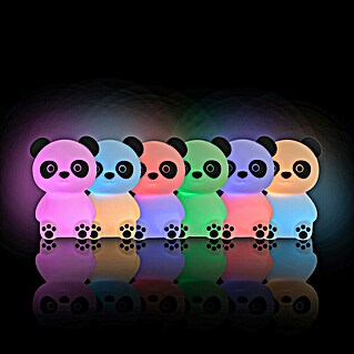 MegaLight Led-nachtlicht Paddy Panda (l x b x h: 9 x 9 x 12 cm, RGBW, Paddy Panda)