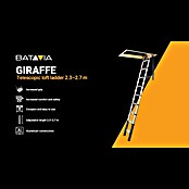 Batavia Teleskopleiter Giraffe (Deckenöffnung: 60 x 90,5 cm) | BAUHAUS