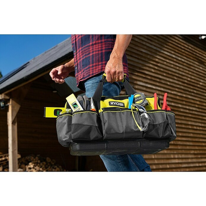 Ryobi Werkzeugtasche RSSMTB1 M (Polyester, Größe: M) | BAUHAUS
