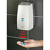 Wenko Dispensador de jabón Treviso (Sensor de infrarrojos, Capacidad del depósito: 650 ml, Cromo)
