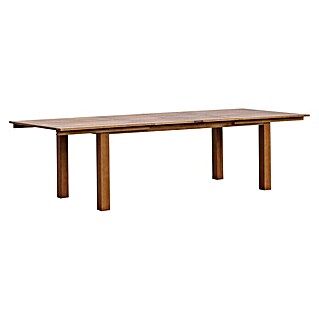 Mesa de jardín Debora (L x An x Al: 180 x 100 x 75 cm, Acacia, Natural, Extensible)