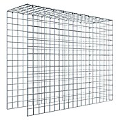 Gabiona Gabione Typ 4 (Zum Anbau in Länge & Höhe, 100 x 30 x 80 cm, Stahl, Maschenbreite: 50 mm, Maschenhöhe: 50 mm, C-Ring) | BAUHAUS