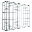 Gabiona Gabione (100 x 20 x 80 cm, Stahl, Maschenbreite: 100 mm, Maschenhöhe: 100 mm) | BAUHAUS