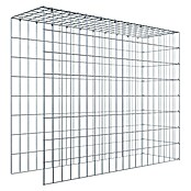 Gabiona Gabione Typ 4 (Zum Anbau in Länge & Höhe, 100 x 30 x 80 cm, Stahl, Maschenbreite: 50 mm, Maschenhöhe: 100 mm, C-Ring) | BAUHAUS