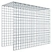 Gabiona Gabione Typ 4 (Zum Anbau in Länge & Höhe, 100 x 40 x 80 cm, Stahl, Maschenbreite: 50 mm, Maschenhöhe: 50 mm, C-Ring) | BAUHAUS