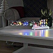 Konstsmide Led-scène Huskyslede (l x b x h: 37,5 x 6,5 x 8,5 cm, Multicolor, Werkt op batterijen, Led) | BAUHAUS