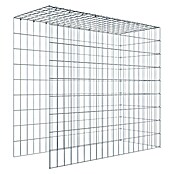 Gabiona Gabione Typ 4 (Zum Anbau in Länge & Höhe, 100 x 40 x 90 cm, Stahl, Maschenbreite: 50 mm, Maschenhöhe: 100 mm, C-Ring) | BAUHAUS