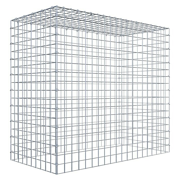 Gabiona Gabione Typ 3 (Zum Anbau in der Höhe, 100 x 50 x 90 cm, Stahl, Maschenbreite: 50 mm, Maschenhöhe: 50 mm, C-Ring) | BAUHAUS