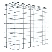 Gabiona Gabione Typ 3 (Zum Anbau in der Höhe, 100 x 40 x 90 cm, Stahl, Maschenbreite: 100 mm, Maschenhöhe: 100 mm, C-Ring) | BAUHAUS