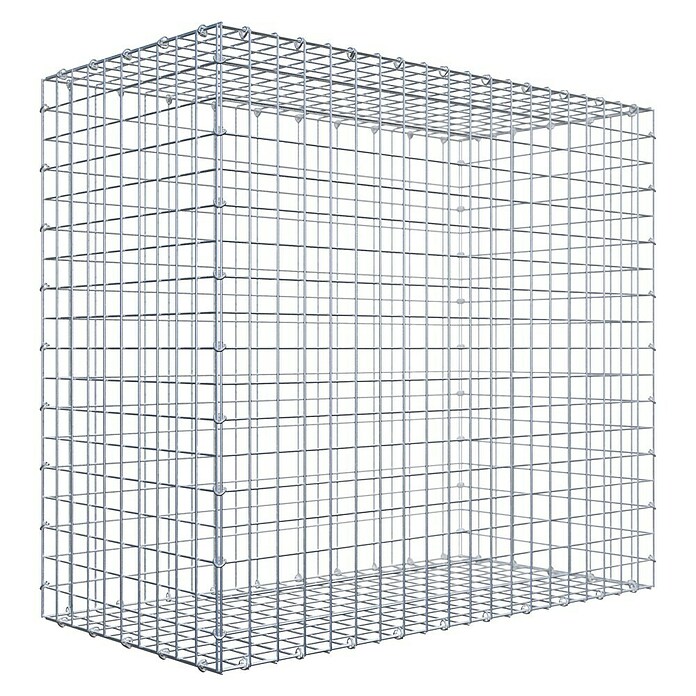 Gabiona Gabione (100 x 50 x 90 cm, Stahl, Maschenbreite: 50 mm, Maschenhöhe: 50 mm) | BAUHAUS