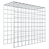 Gabiona Gabione Typ 4 (Zum Anbau in Länge & Höhe, 100 x 40 x 90 cm, Stahl, Maschenbreite: 100 mm, Maschenhöhe: 100 mm, C-Ring) | BAUHAUS