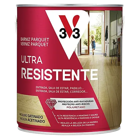 V33  Barniz para parquet Ultra resistente