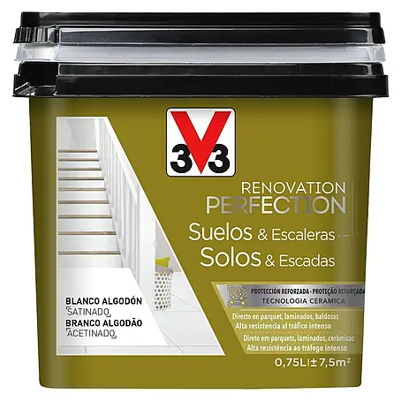 V33  Esmalte de color Renovation Perfection suelos de cerámica