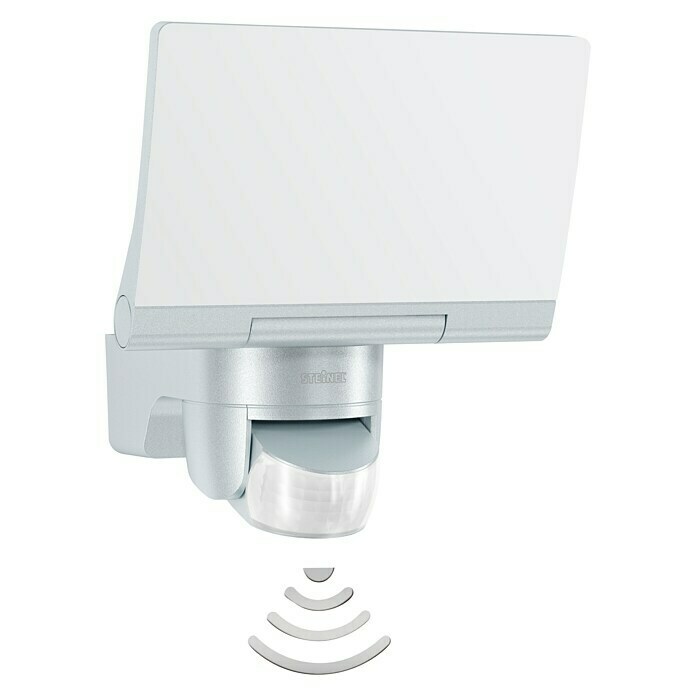 Steinel Sensor-LED-Strahler XLED Home 2 (Silber, 14,8 W, Neutralweiß)