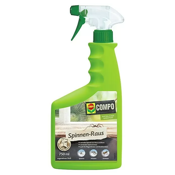 Compo Anti-Spinnen-Spray Spinnen-Raus - 750 ml - Vorderansicht