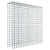 Gabiona Gabione Typ 4 (Zum Anbau in Länge & Höhe, 100 x 20 x 100 cm, Stahl, Maschenbreite: 50 mm, Maschenhöhe: 50 mm, C-Ring) | BAUHAUS