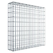 Gabiona Gabione (100 x 20 x 100 cm, Stahl, Maschenbreite: 50 mm, Maschenhöhe: 100 mm) | BAUHAUS