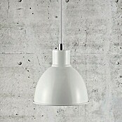Nordlux Lámpara colgante redonda Pop  (60 W, Blanco, Ø x Al: 21,5 x 23 cm)