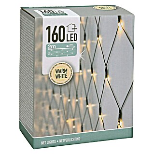 Decoratieve led-kerstverlichting Netverlichting (Zwart, Op netstroom, Aantal lichtbronnen: 160 st.)