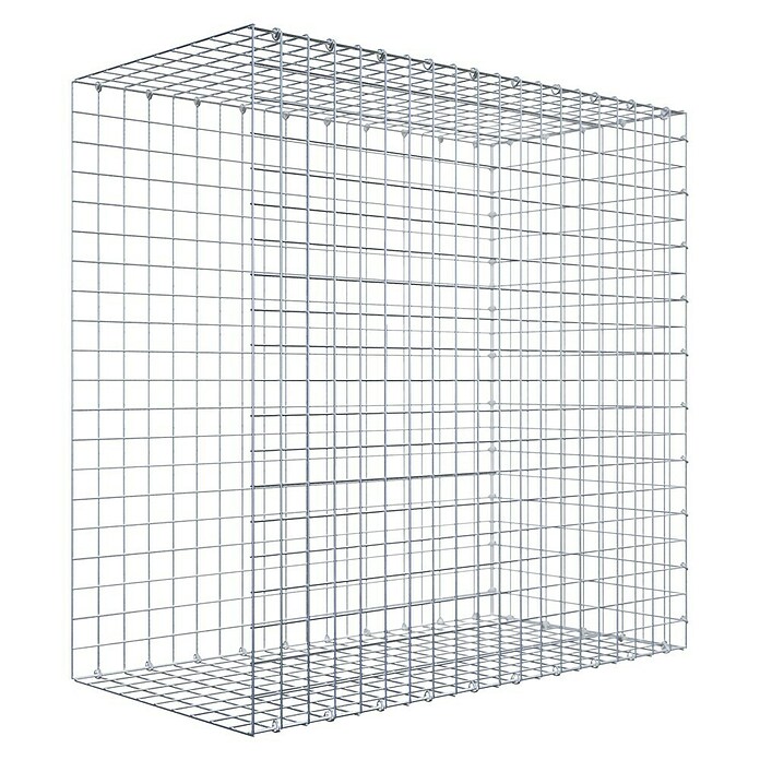 Gabiona Gabione Typ 2 (Zum Anbau in der Länge, 100 x 50 x 100 cm, Stahl, Maschenbreite: 50 mm, Maschenhöhe: 50 mm, C-Ring) | BAUHAUS
