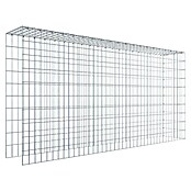 Gabiona Gabione Typ 4 (Zum Anbau in Länge & Höhe, 200 x 30 x 100 cm, Stahl, Maschenbreite: 50 mm, Maschenhöhe: 100 mm, C-Ring) | BAUHAUS