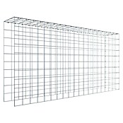 Gabiona Gabione Typ 4 (Zum Anbau in Länge & Höhe, 200 x 30 x 100 cm, Stahl, Maschenbreite: 100 mm, Maschenhöhe: 100 mm) | BAUHAUS