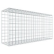 Gabiona Gabione Typ 2 (Zum Anbau in der Länge, 200 x 50 x 100 cm, Stahl, Maschenbreite: 100 mm, Maschenhöhe: 100 mm, C-Ring) | BAUHAUS