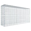 Gabiona Gabione Typ 3 (Zum Anbau in der Höhe, 200 x 40 x 100 cm, Stahl, Maschenbreite: 50 mm, Maschenhöhe: 50 mm, C-Ring) | BAUHAUS