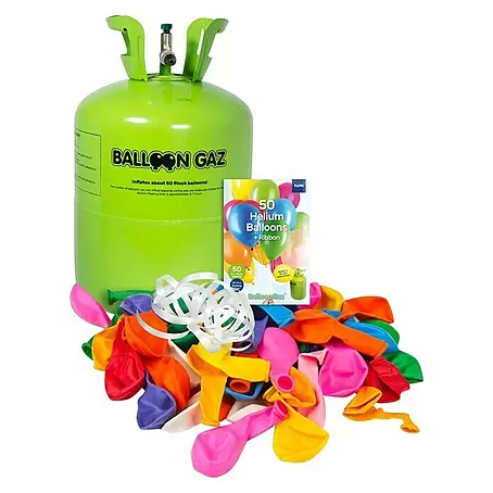 Folat  Ballongas-Flasche inkl. 50 Ballons