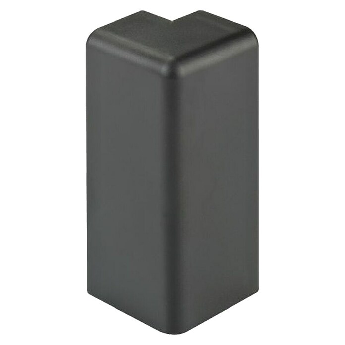 Buitenhoekstuk (2 st., Zwart, 1,8 x 7,5 cm) | BAUHAUS