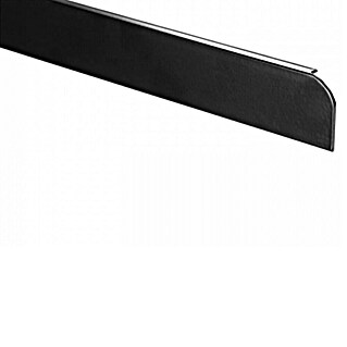 Eindprofiel (Zwart, 67 x 1 x 3 cm)