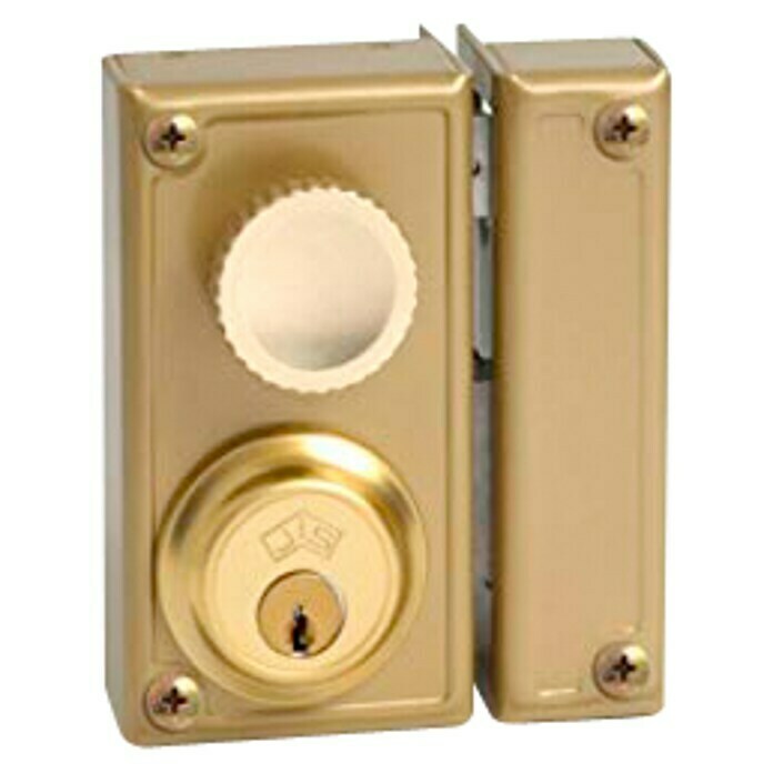 JiS Cerradura con cerrojo 34-6 (Tipo de cerradura: Cerradura de bombín, DIN-Izquierda, Puerta exterior)