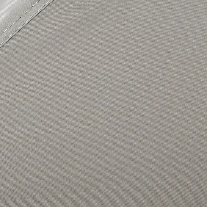 Sunjoy Pavillon Stoj - B x T: 402 x 336 cm, Farbe Gestell: Schwarz, Stahl - Nahtdetails auf grauem Stoff. Die subtile Textur erzeugt einen sauberen, modernen Hintergrund für verschiedene Designanwendungen.