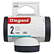 Legrand Ladrón Rotativo (Blanco/Negro, 3.680 W) | BAUHAUS