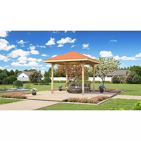 Weka Standard-Pavillon Gartenoase 651