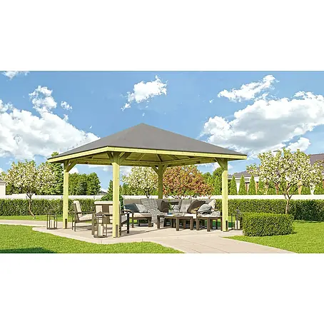 Weka  Standard-Pavillon Gartenoase 651 A