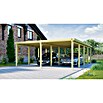 Weka Carport Optima Duo (8,02 x 6,03 m, Einfahrtshöhe: 2,15 m, Schneelast: 125 kg/m²)