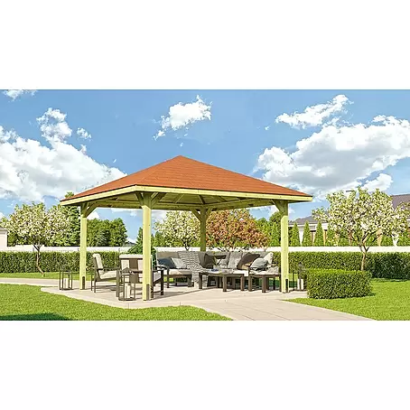 Weka  Standard-Pavillon Gartenoase 651 A