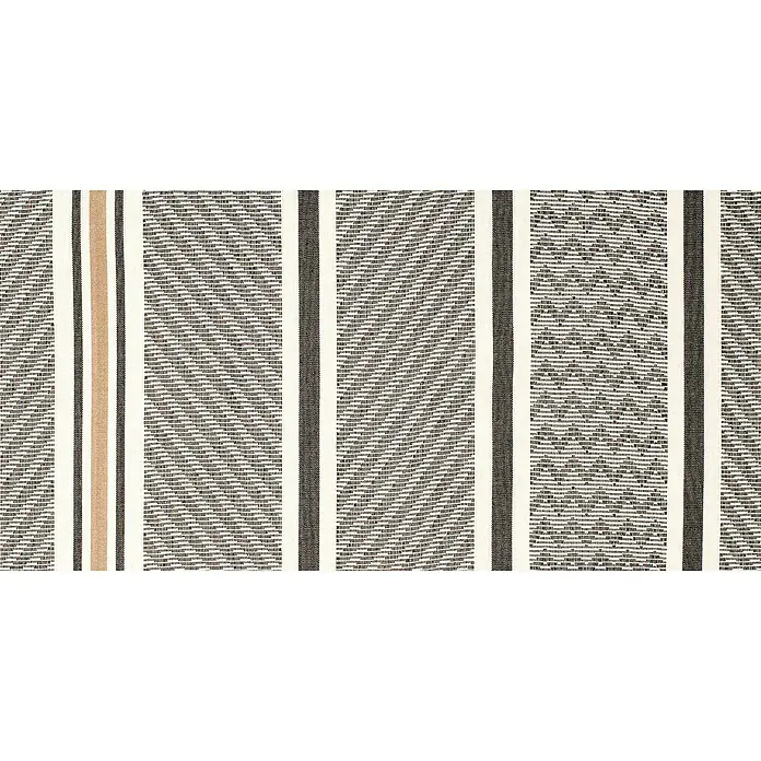 La Siesta Hängesessel Habana Comfort - L x B x H: 180 x 115 x 160 cm, Zebra - Gestreifter Stoff mit einem geometrischen Muster. Die Streifen variieren in Farbe und Breite, was ein stilvolles Design ergibt.
