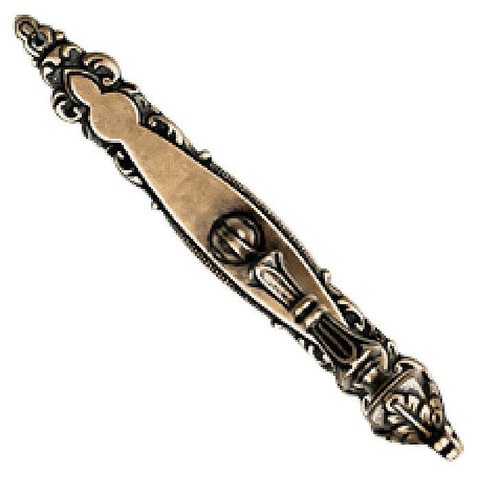 Nesu Tirador para muebles 217A2 (L x An: 13,5 x 1,6 cm, Acero, Bronce)
