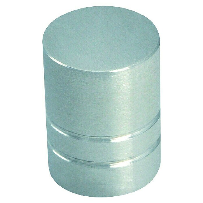 Nesu Pomo para muebles 8316 (Ø x Al: 15 x 20 mm, Acero inoxidable)