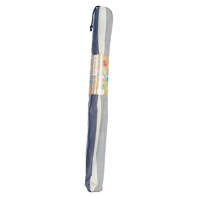 La Siesta Hamaca colgante Domingo Basic (L x An x Al: 140 x 90 x 145 cm, Azul/Blanco) | BAUHAUS